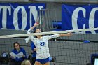 VB vs MHC  Wheaton Women's Volleyball vs Mount Holyoke College. - Photo by Keith Nordstrom : Wheaton, Volleyball, VB